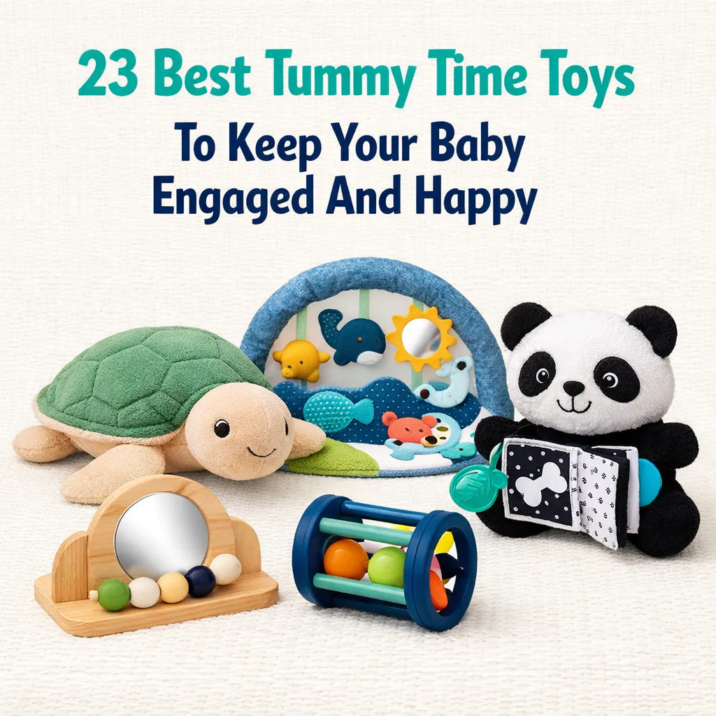 23 Best Tummy Time Toys For Engaged And Happy Babies