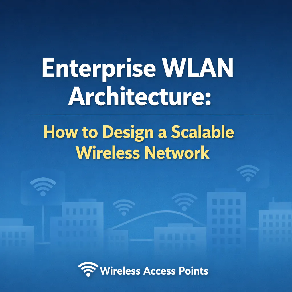 Enterprise WLAN Architecture: How to Design a Scalable Wireless Network